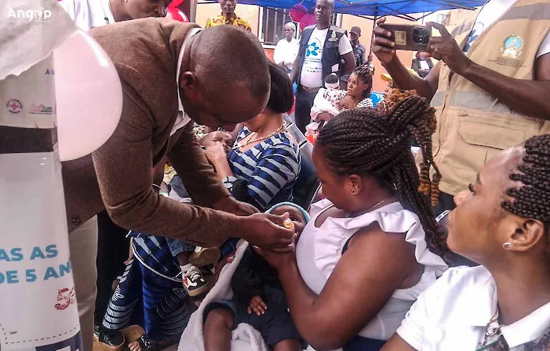 Zaire prevê vacinar mais de 252 mil crianças contra sarampo e poliomielite