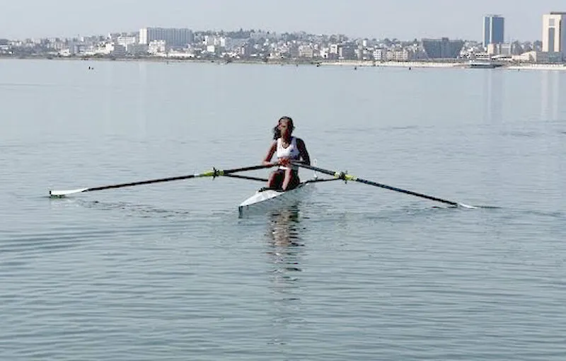 Conceição Ngola apura-se para a final dos 2.000 m do Africano de remo sub-19 na Tunísia; Emerson Costino é eliminado