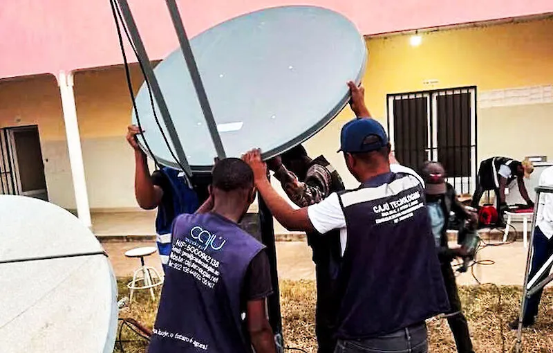 ANGOSAT-2 reforça conectividade das comunidades no Bié