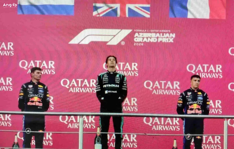 Fórmula 1: Russell domina e vence GP de Baku