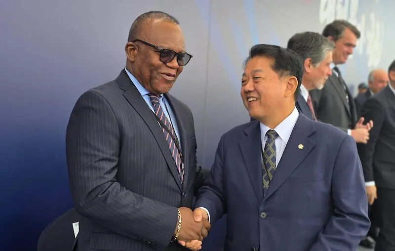 Angola participa nas comemorações do 78.º aniversário das Forças Armadas da Coreia