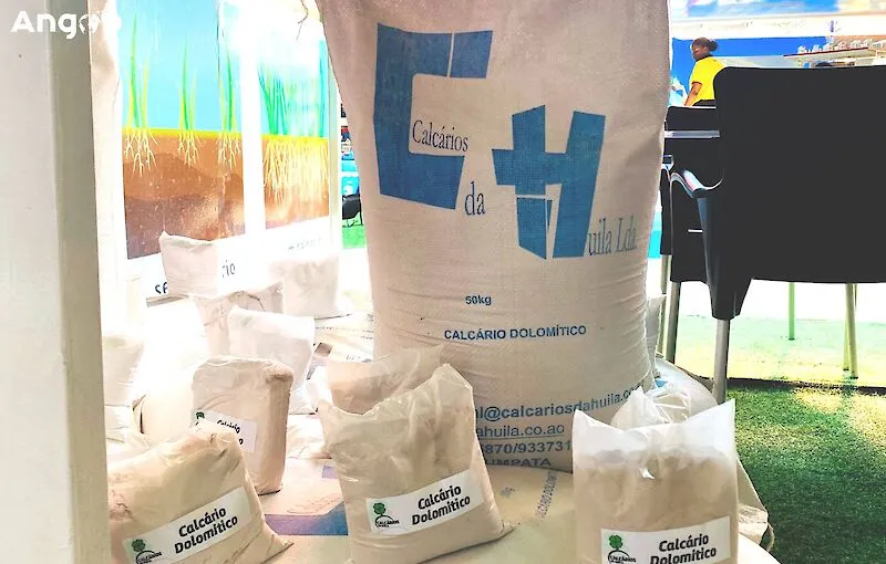 Malanje produz 10 mil toneladas de calcário agrícola por mês