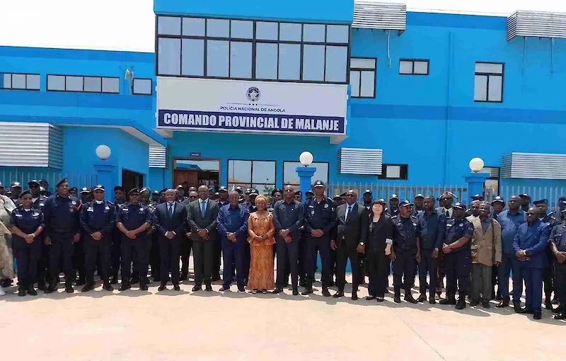 Comando Provincial da Polícia Nacional ganha novas instalações em Malanje