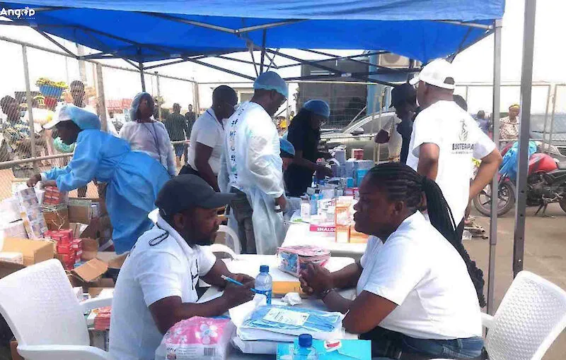 Feira de saúde em Saurimo atende 1.120 cidadãos no mercado do Candembe durante celebrações do 17 de Setembro