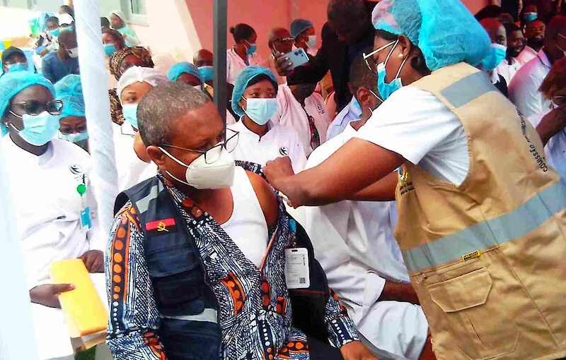 Autoridades sanitárias no Tomboco vacinam contra Mpox