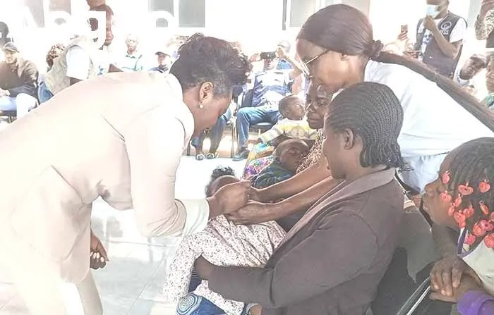 Moxico prevê vacinar 225 mil crianças contra poliomielite