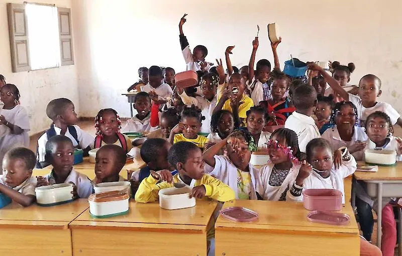 Alimentação Escolar beneficia 82% dos alunos do ensino primário no Bengo