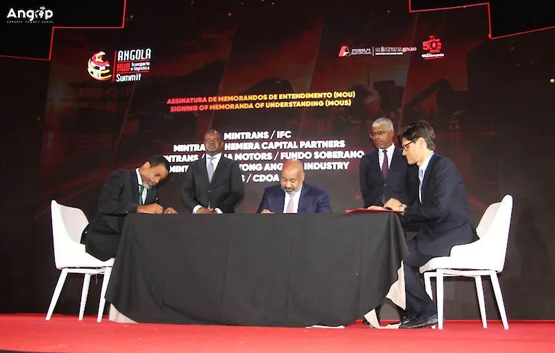 Governo, IFC, Fundo Soberano, OPAIA Motors e Hemera Capital assinam três acordos no AHTLS 2026 para Corredor de Malanje, mobilidade eléctrica e financiamento de projectos