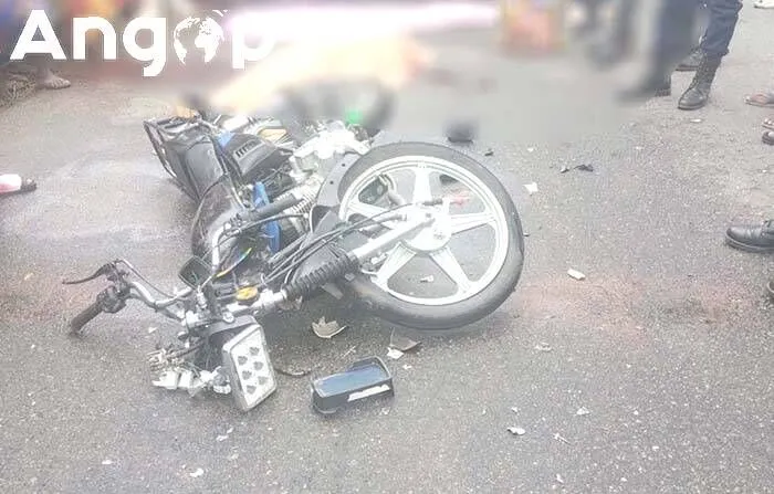 Huíla: polícia reúne centenas de moto-taxistas em marcha de 4 km contra acidentes rodoviários