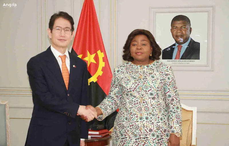 Coreia do Sul quer reforçar cooperação com Angola em saúde, tecnologia, educação e energia, 35 anos após relações diplomáticas