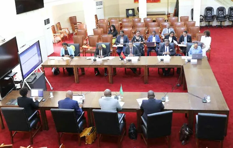 Delegações de Angola e da AUDA-NEPAD reúnem-se em Luanda