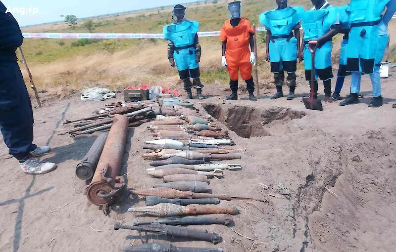 CND destrói 120 engenhos explosivos não detonados