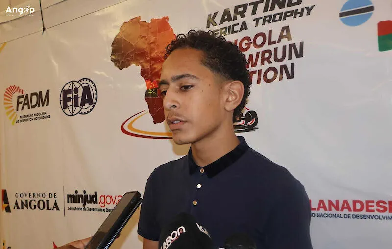 Piloto Aaron Machado promete surpresa no Campeonato Africano de Karting