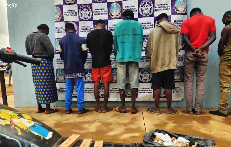 Polícia do Icolo e Bengo detém cidadãos acusados de vários crimes