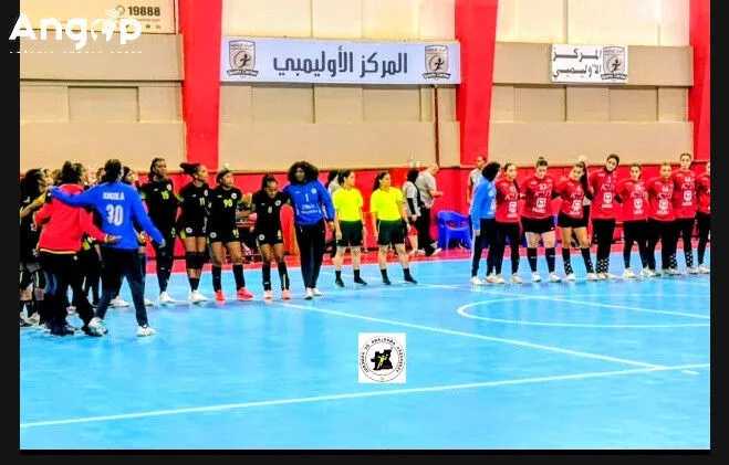 Andebol: Angola termina ciclo de jogos com triunfo frente ao Egipto