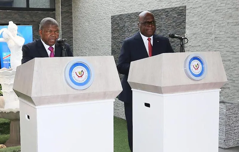 Tshisekedi quer fronteira Angola-RDC como espaço de cooperação