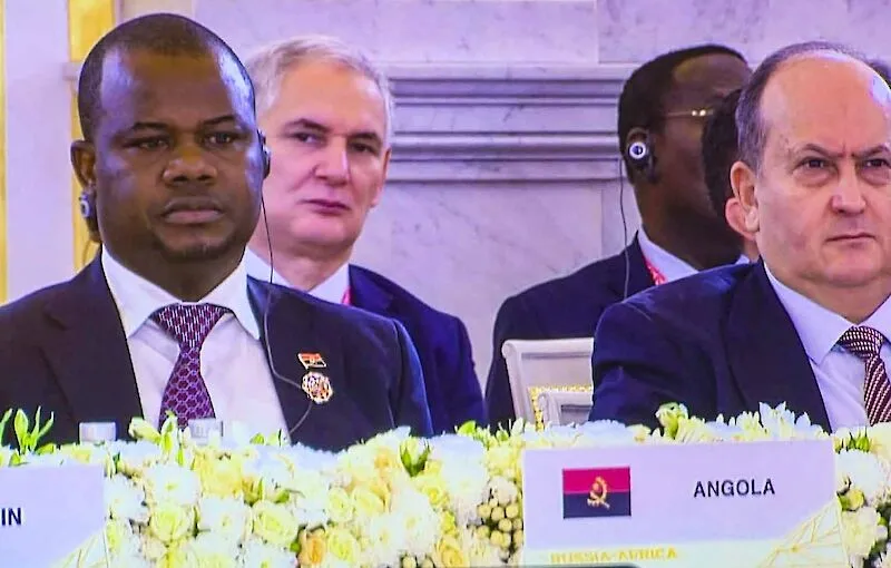 Dionísio da Fonseca apresenta prioridades económicas de Angola na 3.ª Cimeira Rússia-África em Moscovo, com 48 países e 22 Chefes de Estado