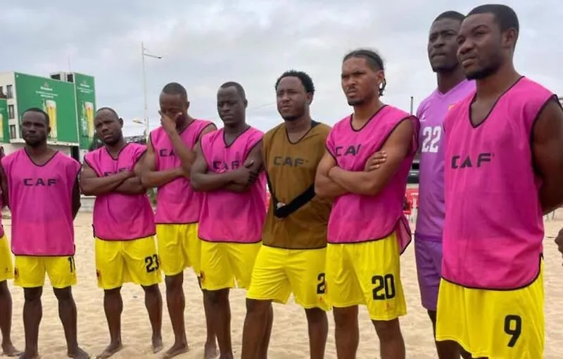 Selecção Nacional de Futebol de Praia faz testes médicos e reforça preparação para jogo com as Ilhas Maurícias na qualificação ao CAN 2026