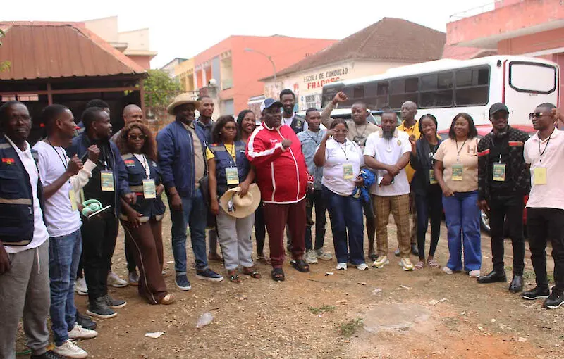 50 agentes culturais do Uíge seguem para Malanje durante três dias para troca de experiências no turismo e cultura