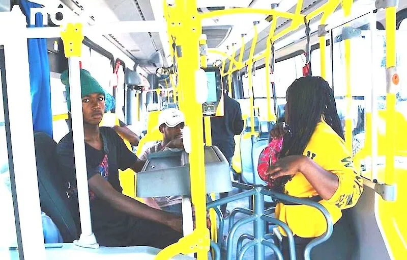 Transportes públicos da Huíla com rotas identificadas