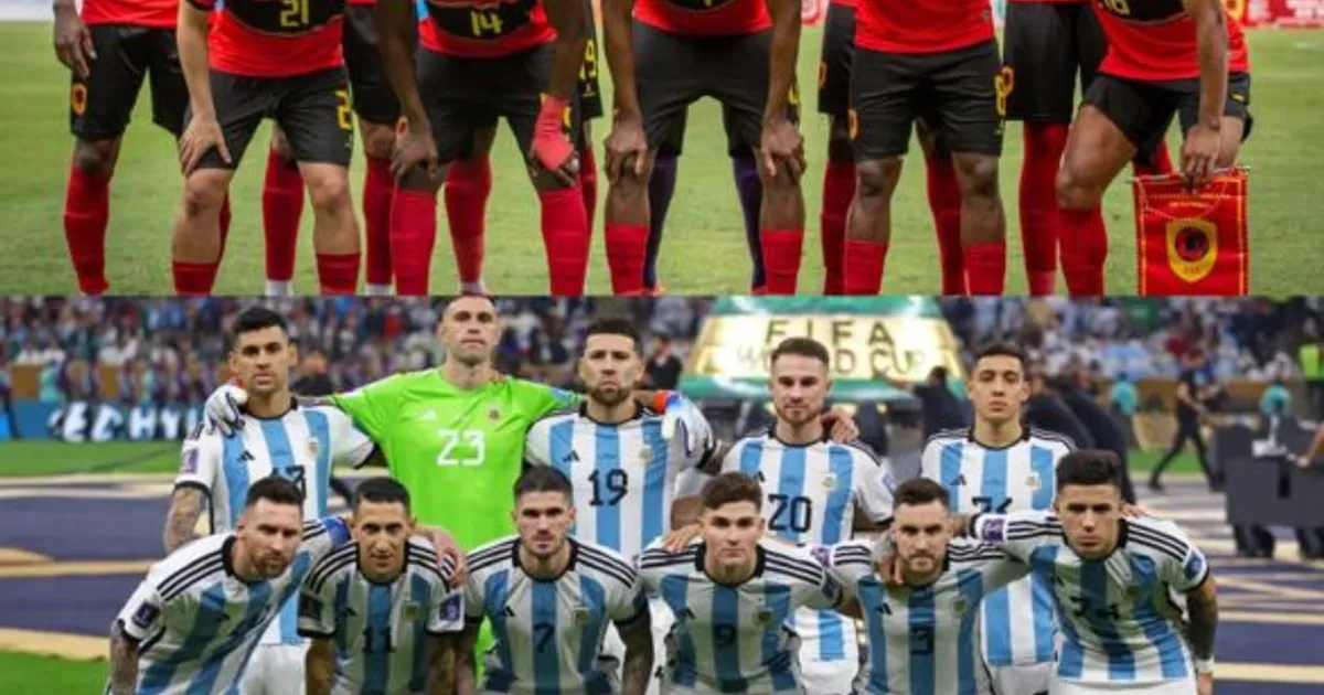 Angola volta a defrontar a Argentina 19 anos depois