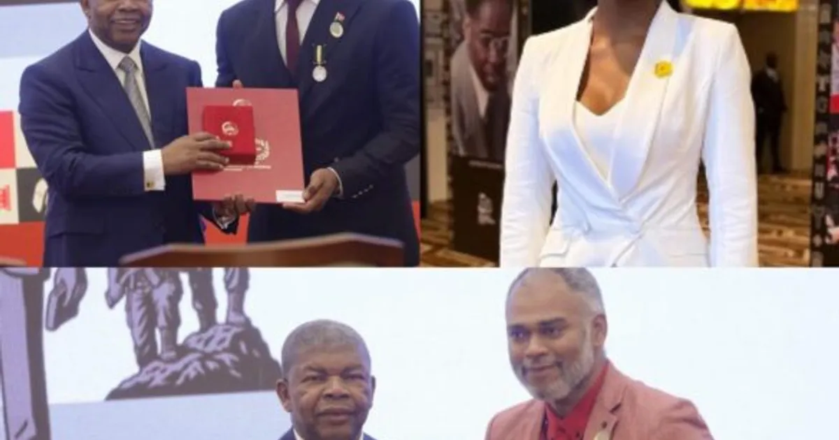 Carlos Morais, Lesliana Pereira e Heavy C condecorados pelos 50 anos da Independência