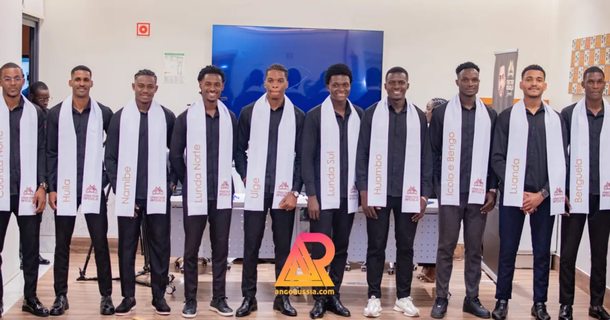 Candidatos ao Mister Angola 2025 apresentados oficialmente