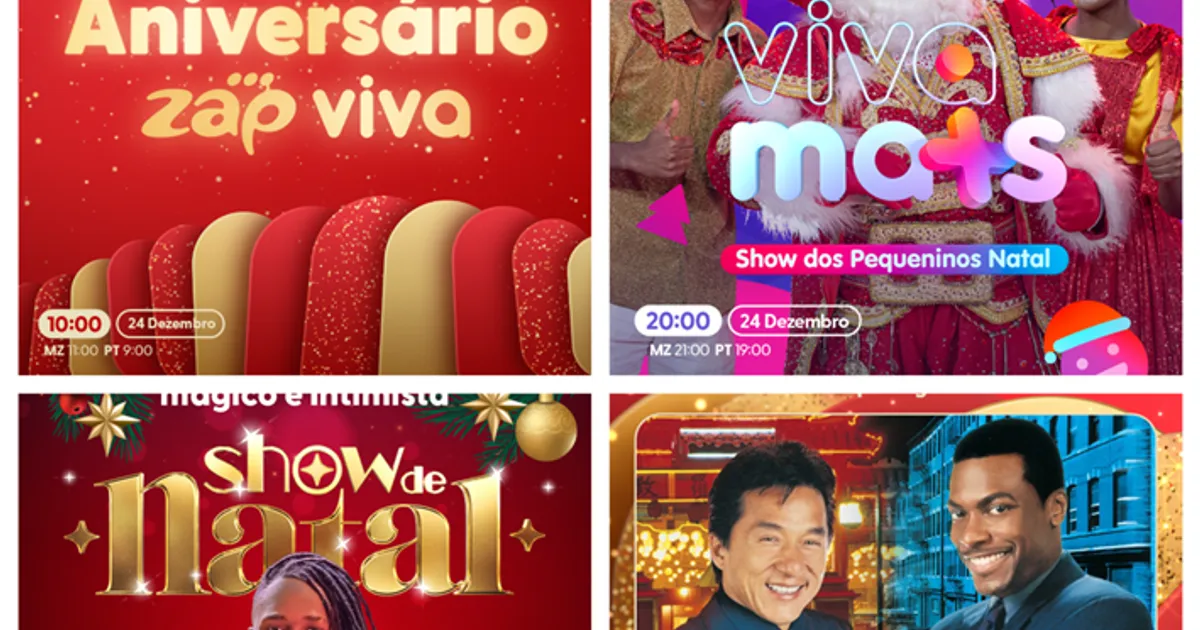 ZAP Viva celebra o Natal com conteúdos especiais para toda a família