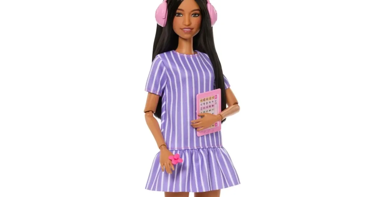 Barbie lança a sua primeira boneca autista e amplia compromisso com a diversidade