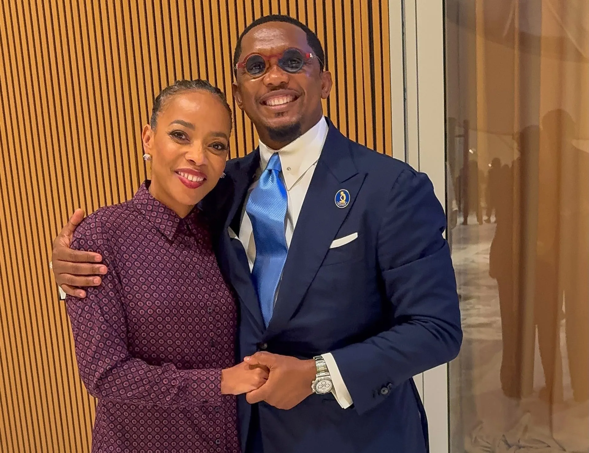 Yola Semedo emociona-se após encontro com Samuel Eto’o: “Tive a honra de ser chamada de estrela”