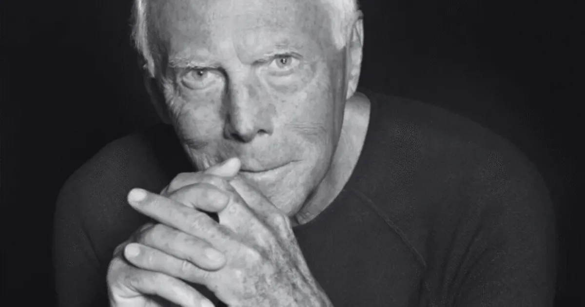 Morre aos 91 anos, o ícone da moda Giorgio Armani