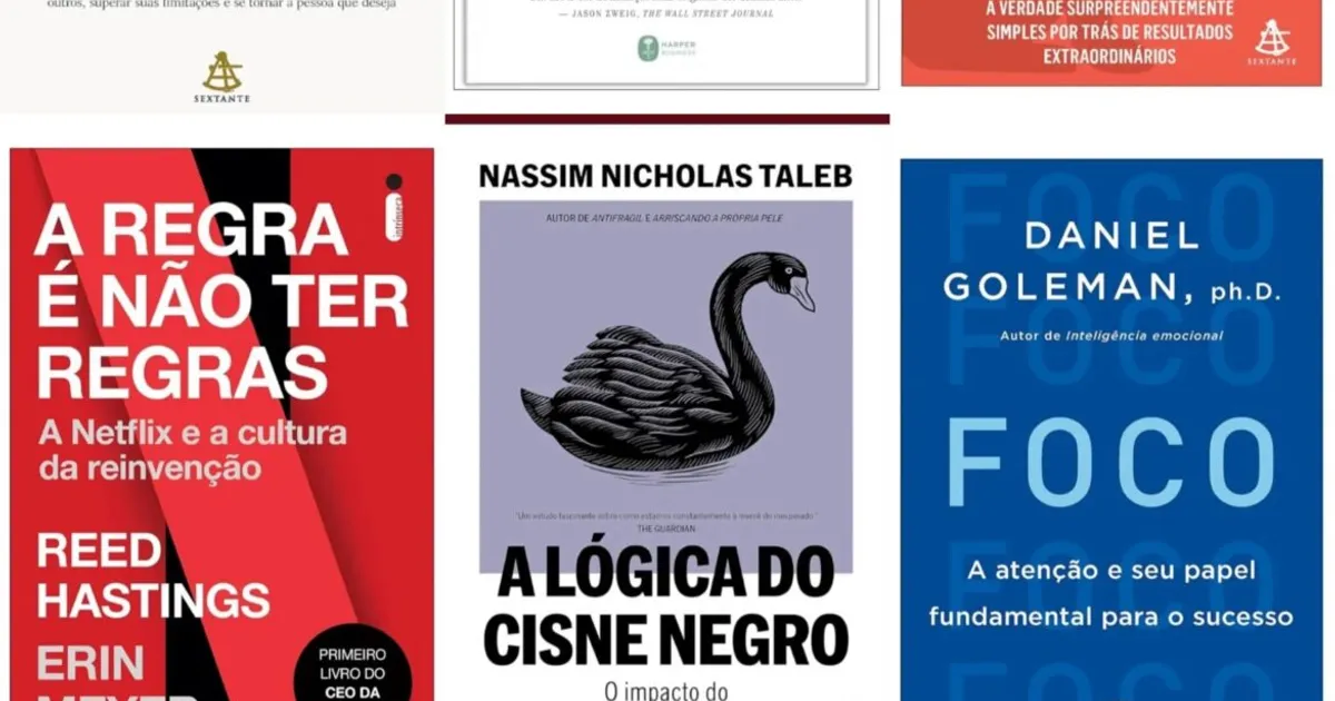 Seis livros que podem transformar o rumo da sua vida em 2026