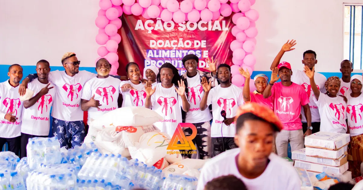 Em gesto comovente, Elephant B€T realiza acção solidária no centro de acolhimento ICOEDM