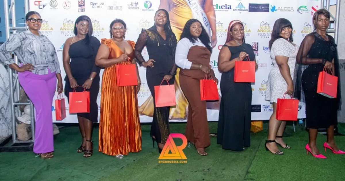 Miss Angola Plus Size 2026: Casting em Luanda exalta diversidade e empoderamento feminino