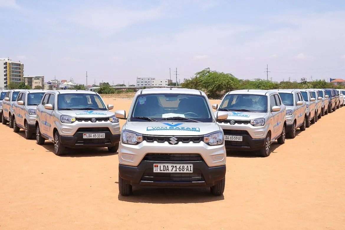 Vambazar reforça mobilidade em Luanda com 19 novas viaturas e amplia capacidade de resposta aos utilizadores