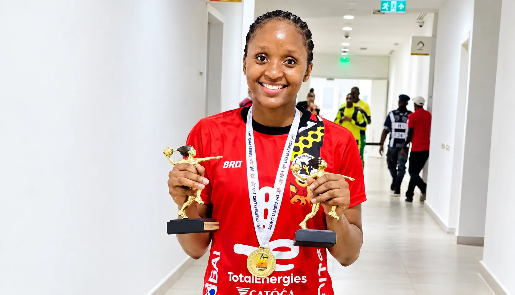 Angolana Helena Paulo estreia com vitória na Champions League