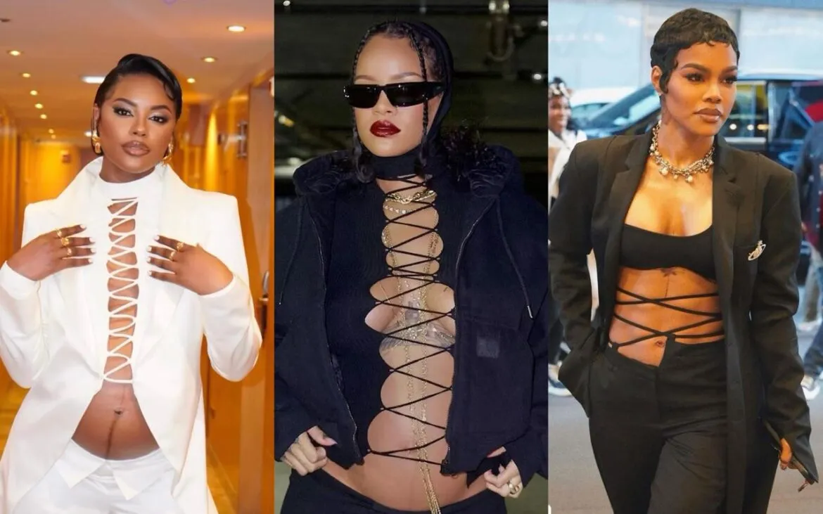 Sharam Diniz destaca-se na gala da TVI com look inspirado em Rihanna e Teyana Taylor