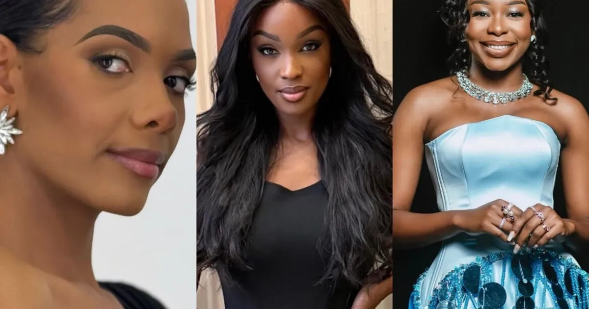 Zuleica Wilson troca carinho com Indira Silva e Whitney Shikongo