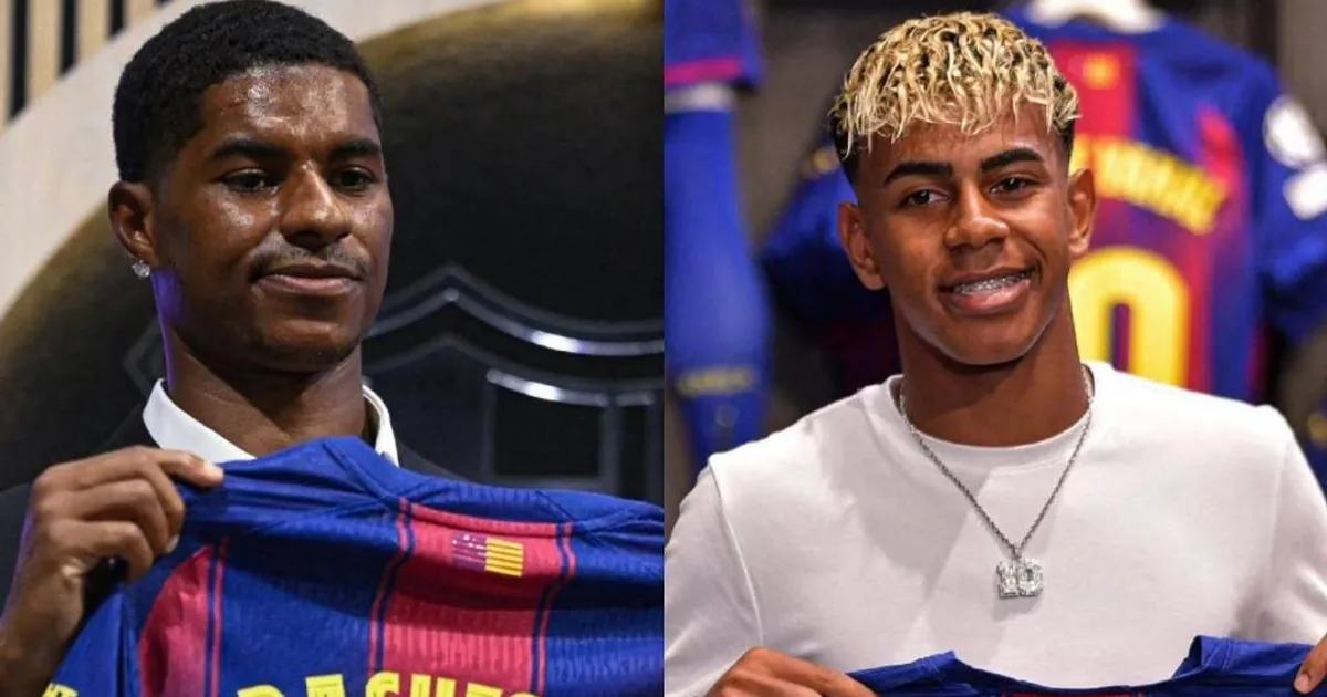 “Nunca vi ninguém com tanto impacto no jogo sendo tão jovem”, disse Marcus Rashford sobre Lamine Yamal