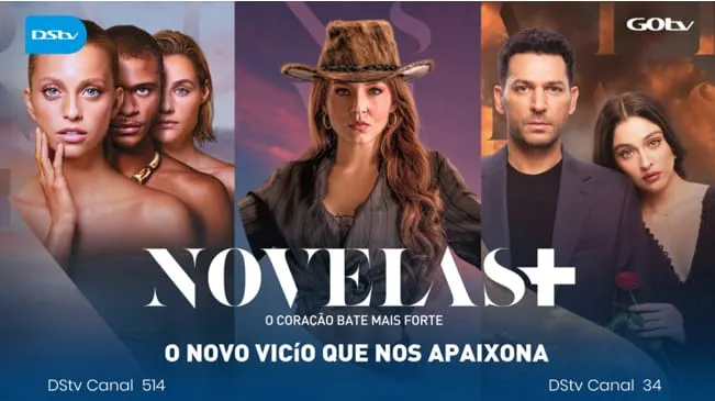 DStv lança canal Novelas+ em Angola com estreias de Portugal, Turquia e América Latina