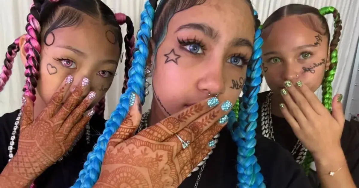 Aos 12 anos, filha de Kim Kardashian e Kanye West estreia-se no Instagram e movimenta as redes sociais