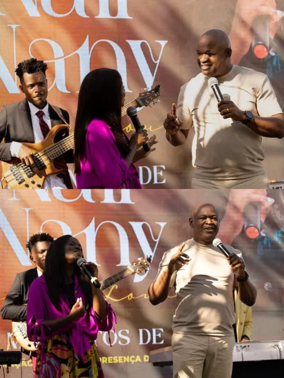 Manuel Homem partilha palco com Nair Nany e declara: “Domingo de equilíbrio entre corpo, mente e alma”