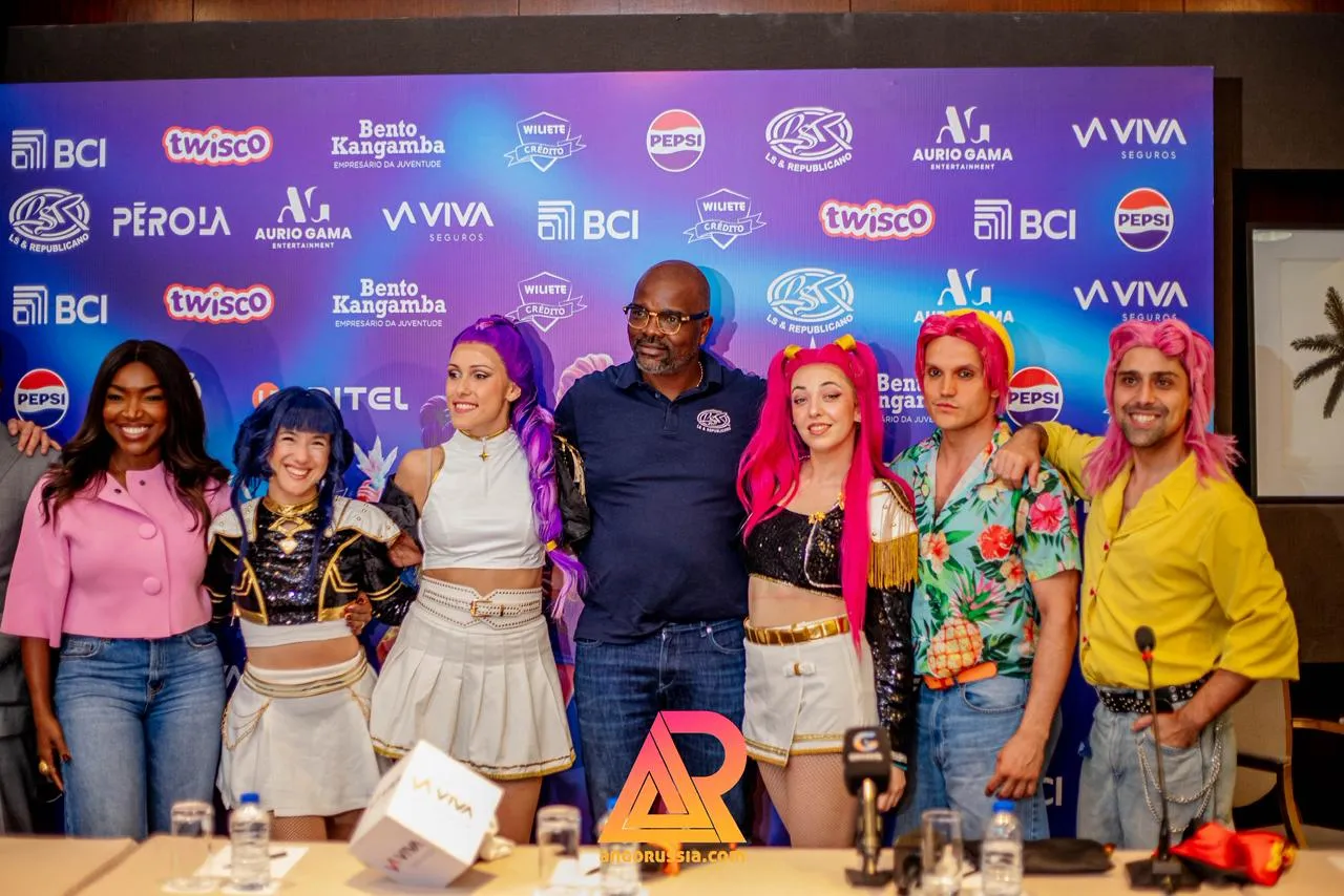 LS realiza conferência de imprensa em alusão ao show das Guerreiras do K POP