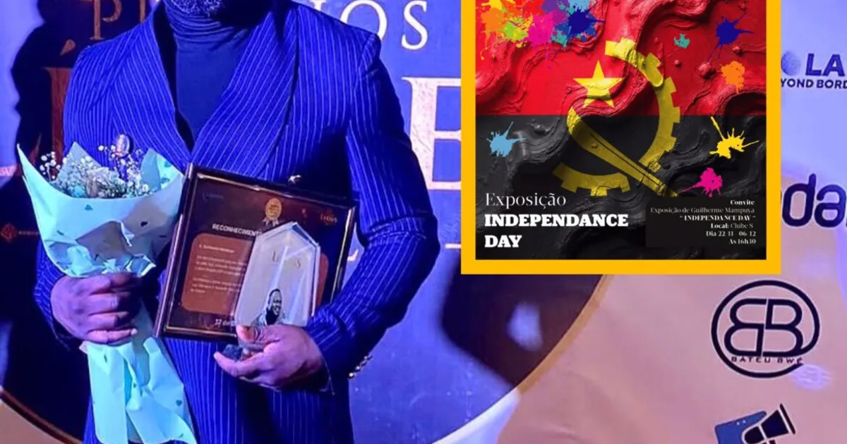 Guilherme Mampuya vai inaugurar exposição “Independance Day” em Luanda