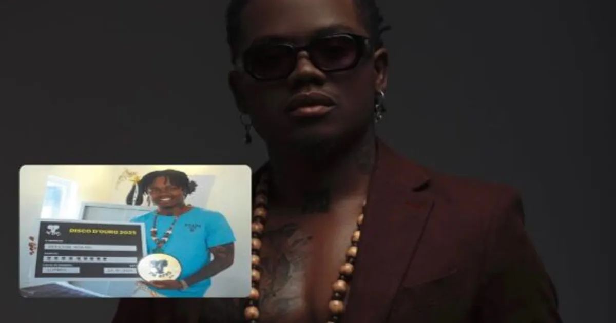 Gerilson Insrael conquista “Disco d’Ouro FM AFRO” após sucesso de “Ntima” com participação de Socorro
