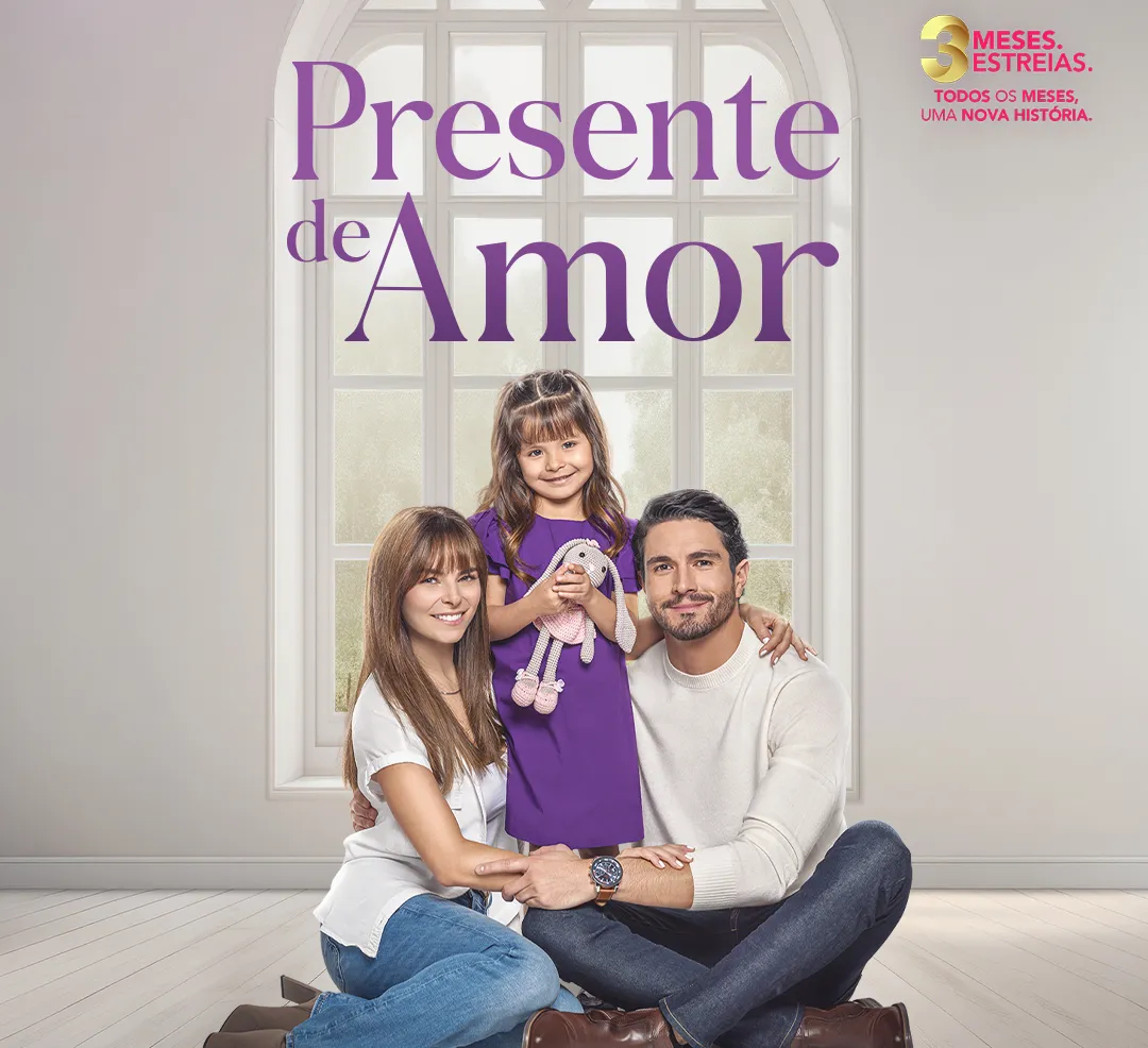 É Hoje! ZAP Novelas estreia “Presente de Amor”, o drama que promete emocionar e conquistar corações