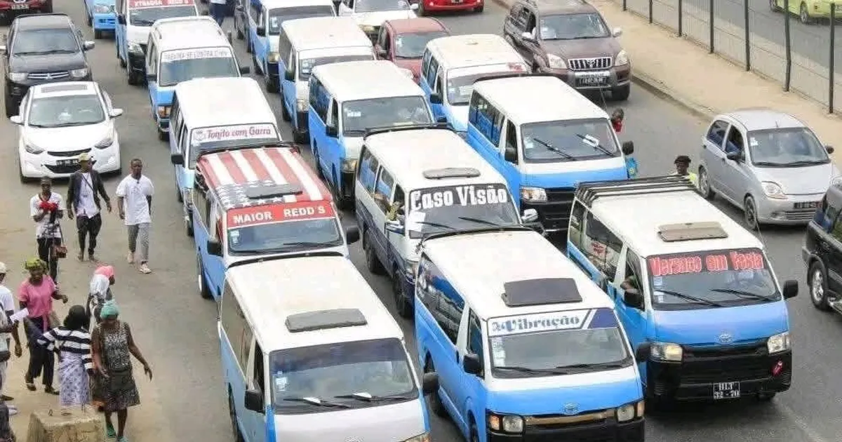 Taxistas anunciam paralisação dos serviços durante três dias, em Luanda