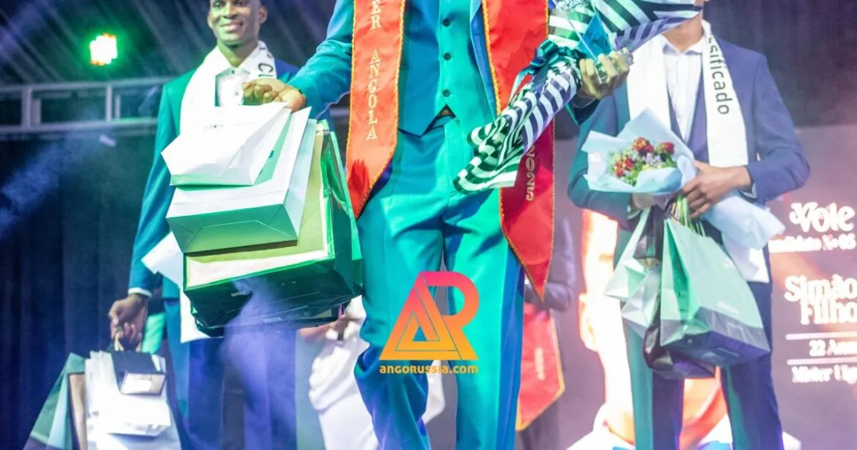 Simão Filho eleito Mister Angola 2025
