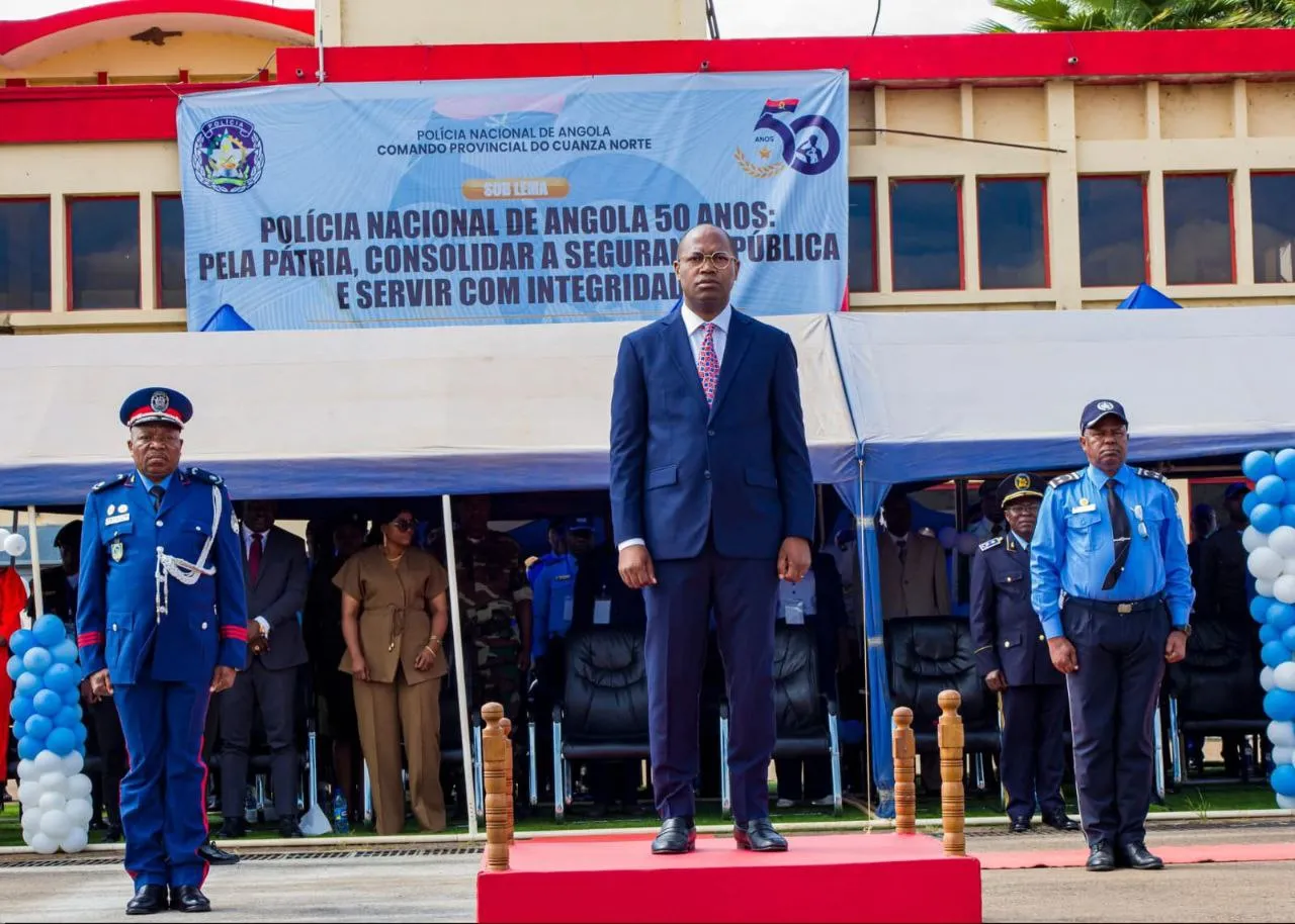 Cuanza-Norte: Governador destaca empenho da Polícia Nacional para estabilidade do país