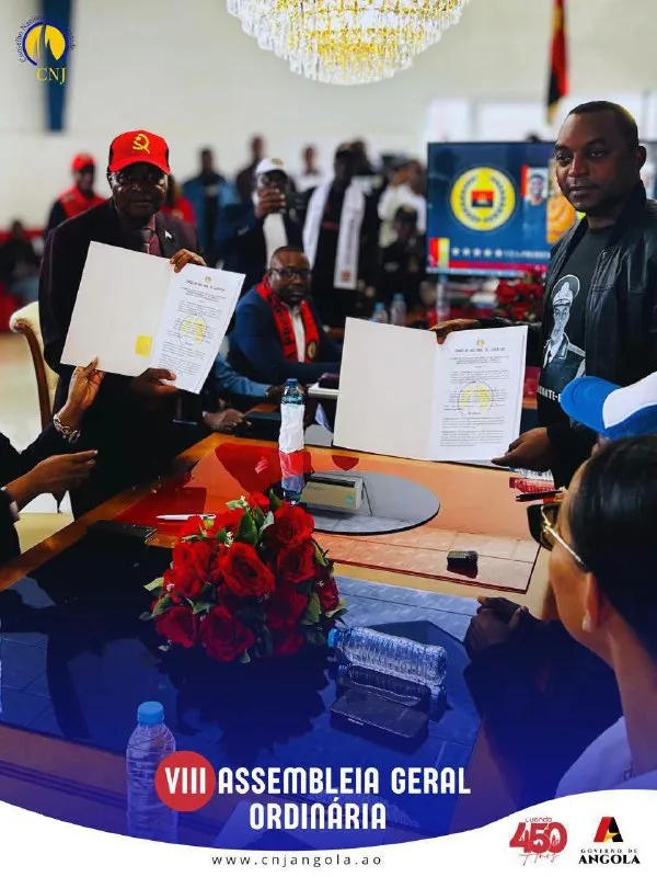 CNJ e União dos Empresários de Angola assinaram memorando para apoio de iniciativas empreendedoras de jovens de todo país